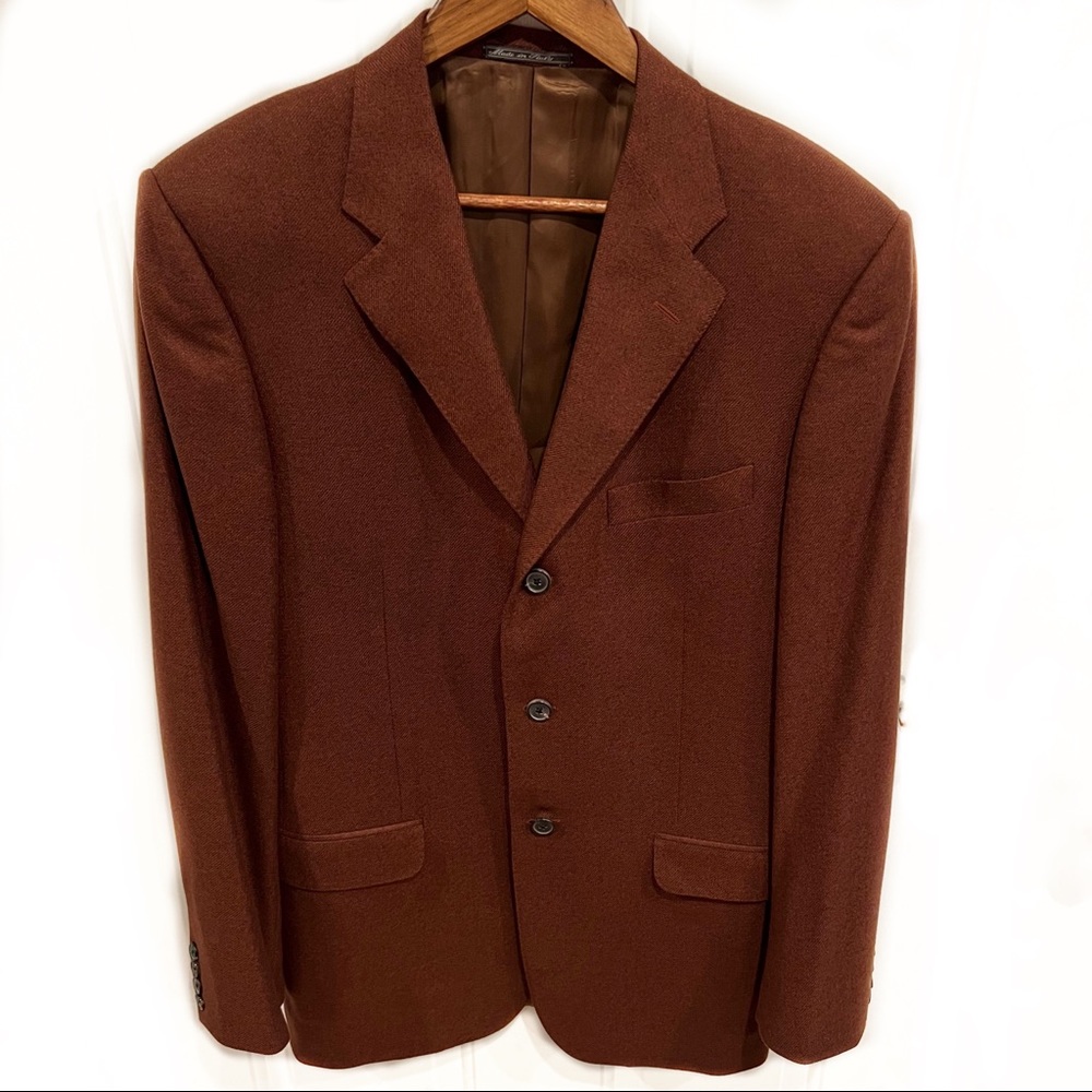 Corneliani Brown Sport Coat Blazer